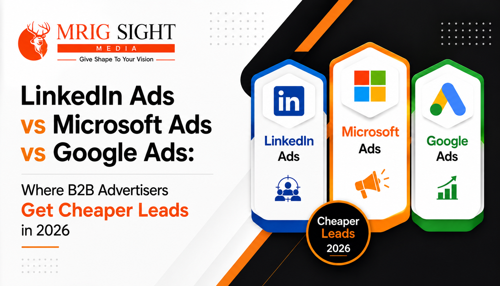 LinkedIn Ads vs Microsoft Ads vs Google Ads for B2B lead generation